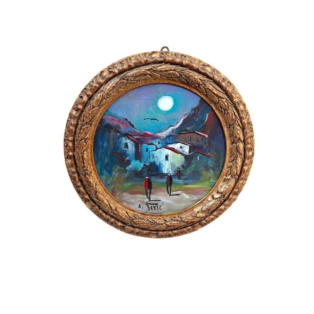 Antonio Berté, Various Scenes, 1980, Paintings, Framed For Sale - Image 12 of 13