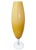 The Gigantic Flute Sleek Vase form and shape offered in champagne color, serves as a modern vase featuring an elevated...