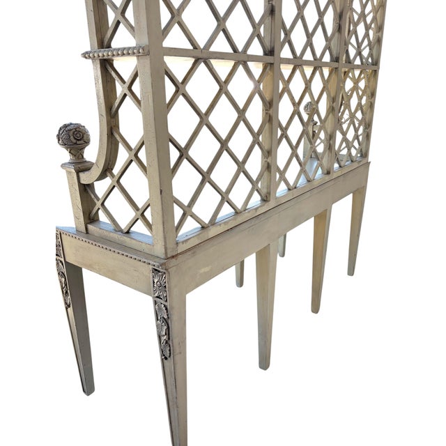 French Mid Century Louis XVI Style Hutch For Sale - Image 3 of 7