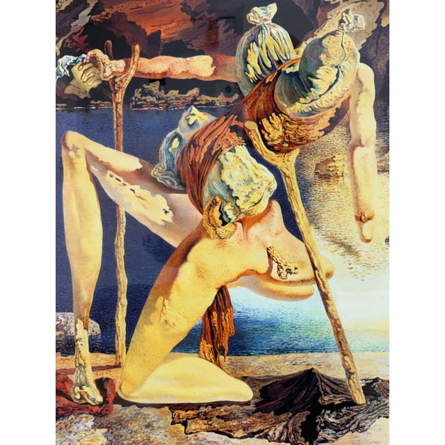 Salvador Dalí Salvador Dalí “The Specter of Sex Appeal” Framed Photomechanical Graphic, Circa 1968 For Sale - Image 4 of 12