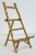 Chinoiserie Vintage Brass Faux Bamboo Motif Table Easel For Sale - Image 3 of 8