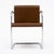 1970s Pair of Mid-Century Modern Chrome and Cognac Leather Cantilever Armchairs For Sale - Image 5 of 9