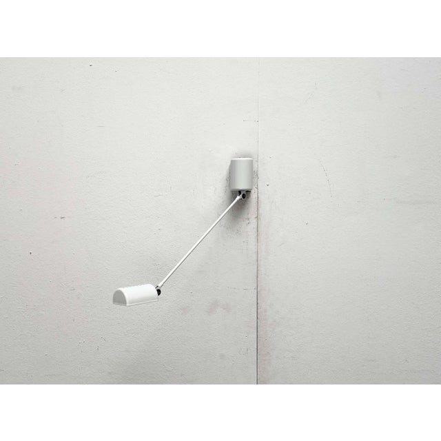 Vintage Italian White Daphinette Classic Wall Lamp by Tommaso Cimini for Lumina, 1980s For Sale - Image 18 of 18