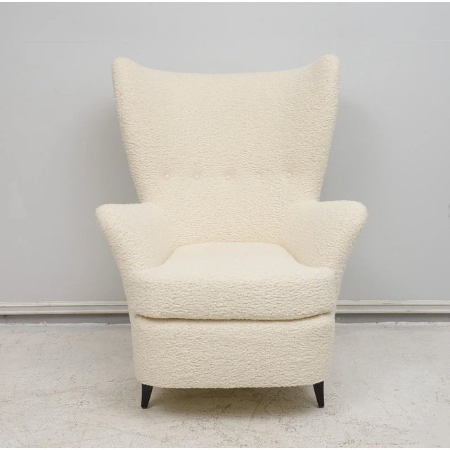 Pair of Italian Mid-Century Modern Lounge Chairs For Sale - Image 4 of 12