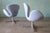 Arne Jacobsen 1971 Pair of Swan Chairs Arne Jacobsen for Fritz Hansen Danish Modern Swivel and Rock For Sale - Image 4 of 10