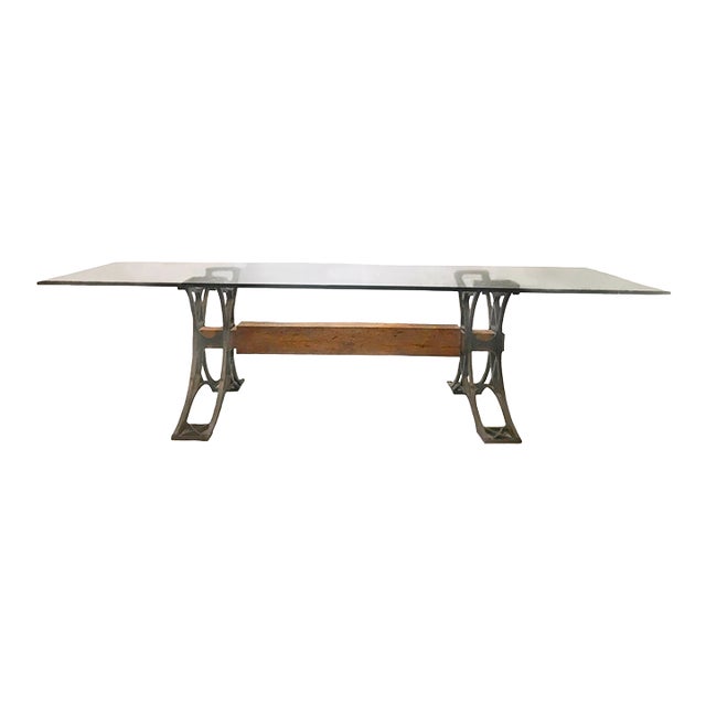 Designed by Alexander Shaw, the Spans Dining Table For Sale