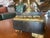Metal 1920s French or Italian Brass Black Marble Compote Candlestick Stand For Sale - Image 7 of 8