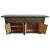 Boho Chic Vintage Black Carved Jilang Sideboard Credenza For Sale - Image 3 of 9