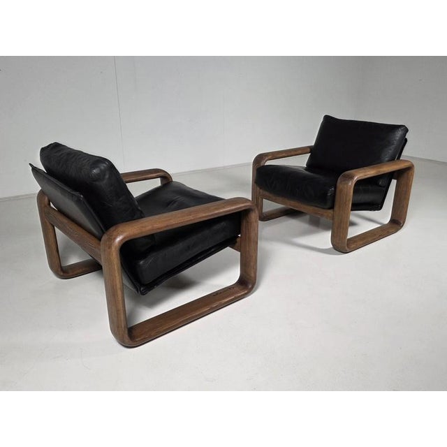 Hombre Lounge Chairs with Ottoman from Rosenthal, Germany, 1970s, Set of 3 For Sale - Image 3 of 10