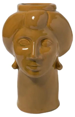 Roxelana Figure, Small • Sabbia Falconara from Crita Ceramiche