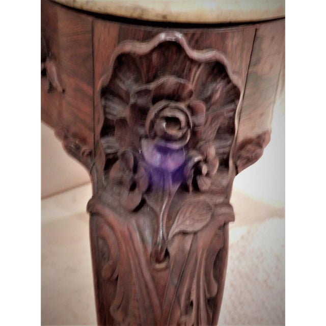 Victorian Center Table “Belter” Rosewood For Sale - Image 4 of 9