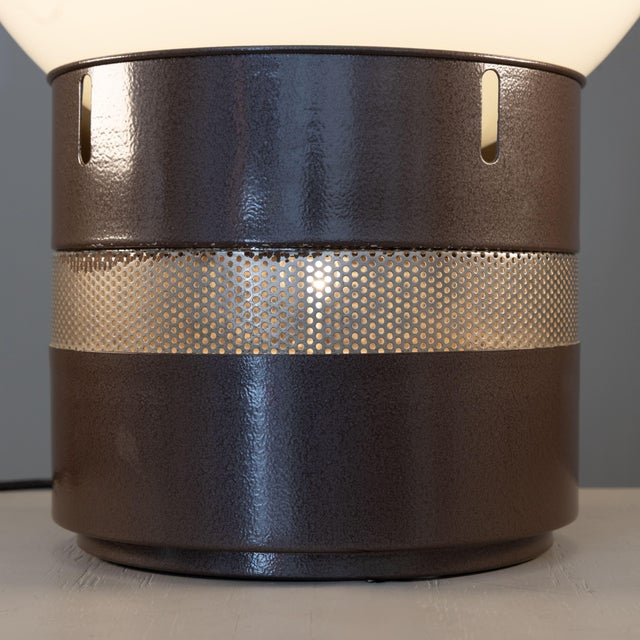 Brown Mezzo Oracle Lamp by Gae Aulenti for Artemide, 1970 For Sale - Image 8 of 9