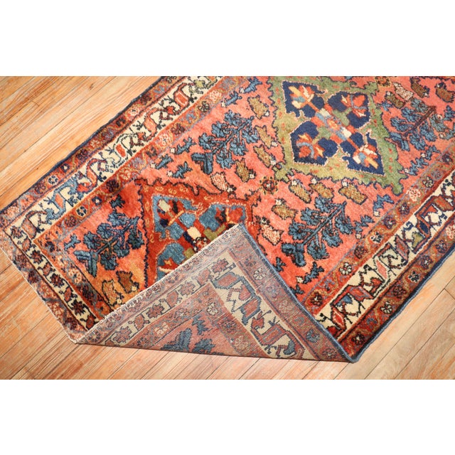 Zabihi Collection Persian Hamedan 20th Century Antique Oriental Rug For Sale In New York - Image 6 of 7