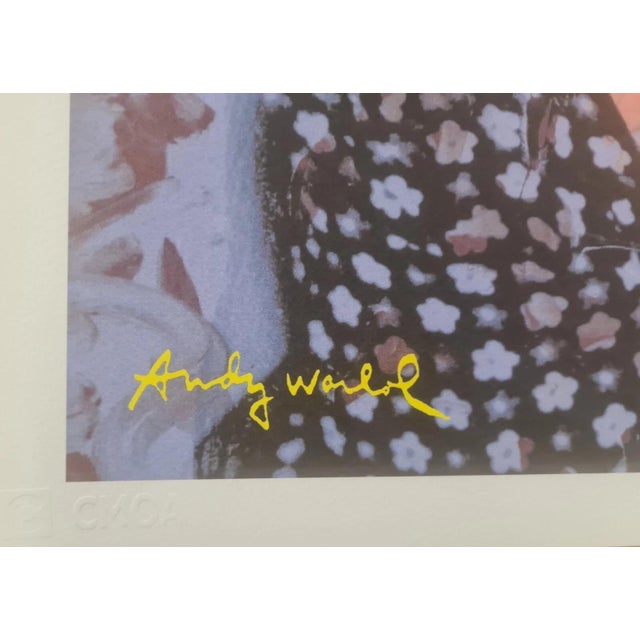 Printmaking Materials After Andy Warhol, Sao Schlumberger , 1980s, Lithograph For Sale - Image 7 of 9