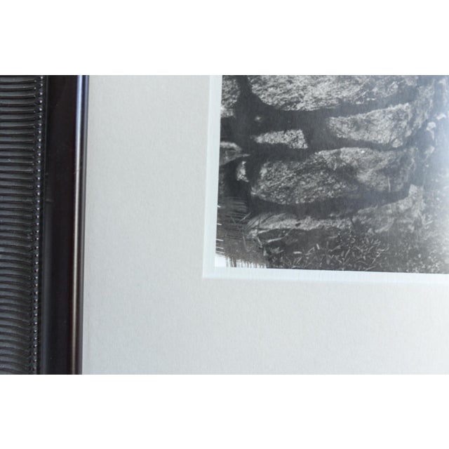 Black Original Palladium Print Quechua Porter Inca Trail Peru by Susana Raab Framed For Sale - Image 8 of 9