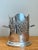 Vintage English Pierced Silver Plate Wine Holder For Sale - Image 10 of 12