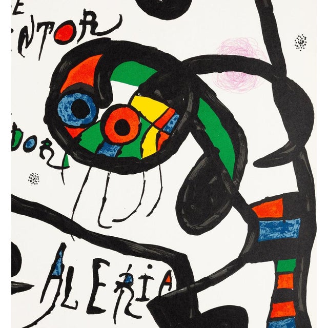 Joan Miro, The Dancer's Flight, Lithograph For Sale - Image 5 of 7