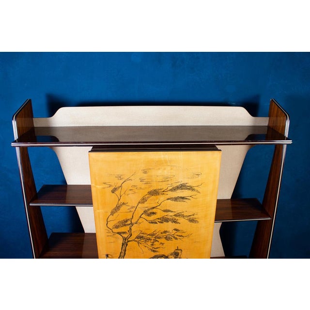 Mid-Century MultiFunctional Bar Cabinet, 1950s For Sale - Image 9 of 15