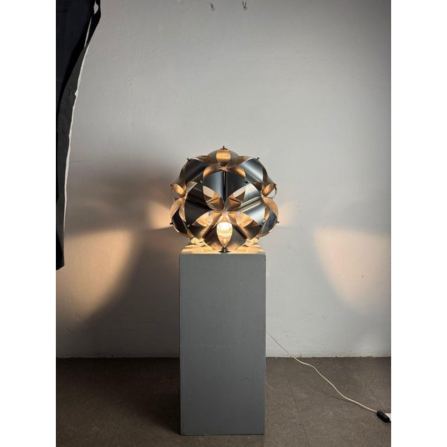 Aluminum Table Lamp, 1970s For Sale - Image 6 of 18