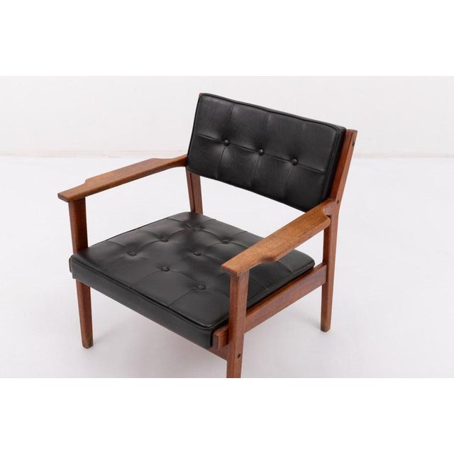 Mid-Century Danish Architectural Armchair, 1960s For Sale - Image 11 of 14