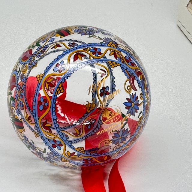 Crystal Ball & Bell by Rudolf Pastor for Hutschenreuther, 1991, Set of 2 For Sale - Image 6 of 10