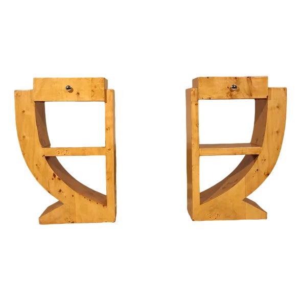 Dymo Bedside Tables, Set of 2 For Sale