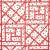 Schumacher x Cristina Buckley Fancy Beast Indoor/Outdoor Fabric in Coral Cheetah For Sale