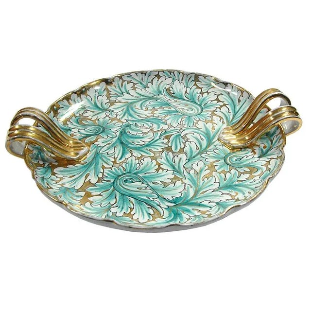 Italian Majolica Dish, 1960s For Sale - Image 10 of 10