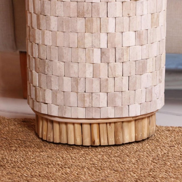 Not Yet Made - Made To Order Sully Teak Wood Side Table For Sale - Image 5 of 10