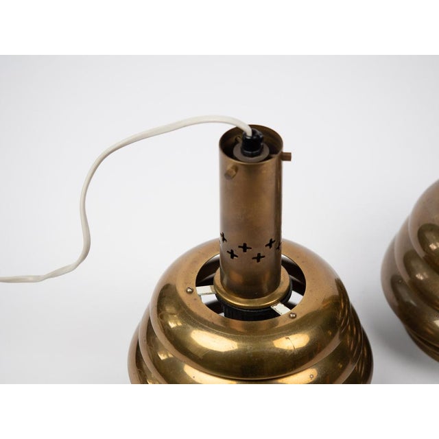 Vintage Swedish Pendant Lamps attributed to Hans-Agne Jakobsson, Set of 2 For Sale - Image 13 of 15