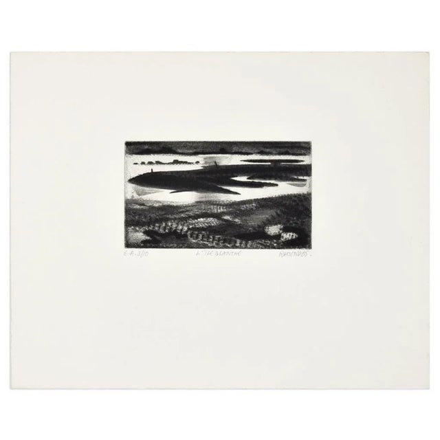 Little Blanche is an original work realized by Jacques Ramandot in the half of the XX Century. Original etching and...