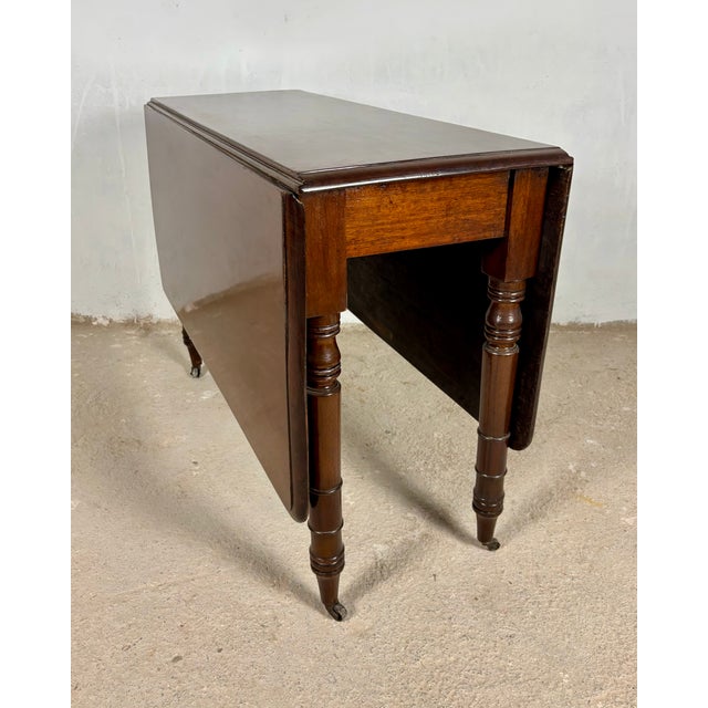 Spanish Drop-Leaf Dining Table, 1930s For Sale - Image 9 of 18