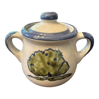 1970s Hadley Pottery Creamer With Lid For Sale