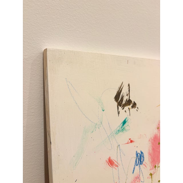 Abstract Sarah Trundle, Contemporary Abstract Painting, "Beautiful Distractions" For Sale - Image 3 of 6