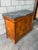 Louis Philippe French Walnut Commode / Chest of Drawers With Silver Wave Marble Top For Sale - Image 12 of 14