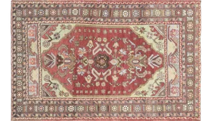 1960s Turkish Oushak Rug
