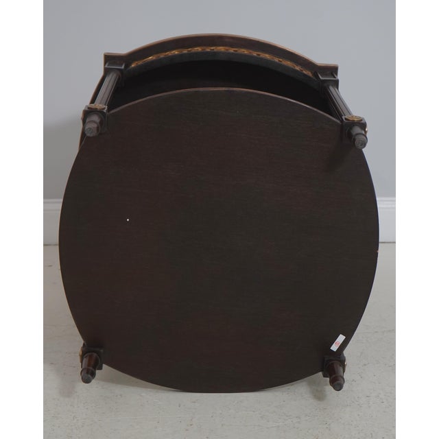 Pair Theodore Alexander Althorp 50173 Lamp Tables For Sale - Image 15 of 16