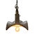 Striking industrial pendant lamp created from an original esla street lantern originating from the united kingdom. Once...