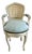 French Louis XV Fauteuil Vanity Chair, Beechwood, Circa 1880-1900 For Sale