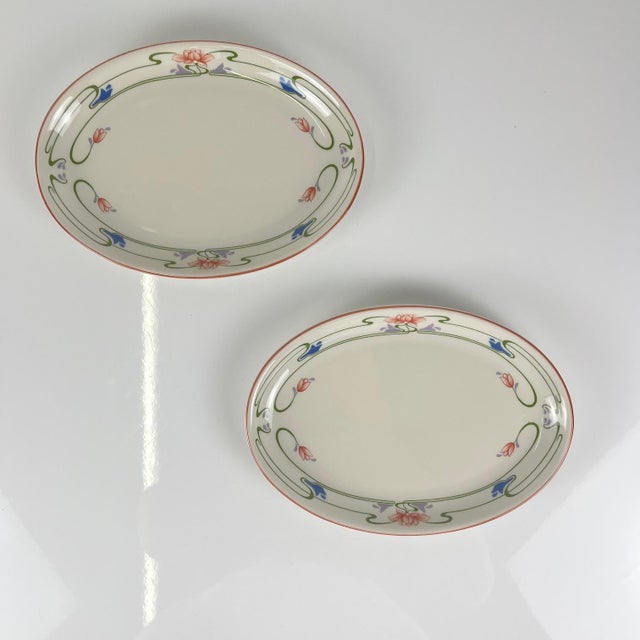 Florida Model Serving Dish from Villeroy & Boch, 1980s, Set of 2 For Sale - Image 6 of 6