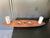 Vintage Scandinavian Surf Teak and Frosted Glass Ceiling Lamp in the style of Goffredo Reggiani, 1970s For Sale - Image 9 of 17