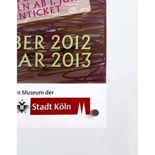 Green A Bigger Picture Exhibition Poster by David Hockney, 2012 For Sale - Image 8 of 9