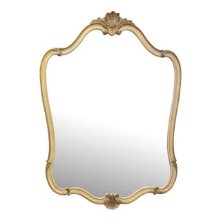 Vintage Drexel French Shabby Chic Style Wall Mirror For Sale