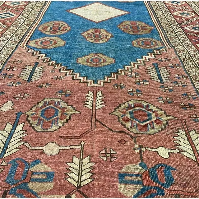 1920s Persian Bakhshayesh Area Rug 7’7″ X 14’10” For Sale - Image 10 of 12
