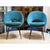 Modern West Elm Orb Dining Chairs, Pair For Sale - Image 3 of 12