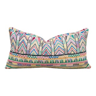 Yaza Antique Tribal Grain Sack Pillow For Sale