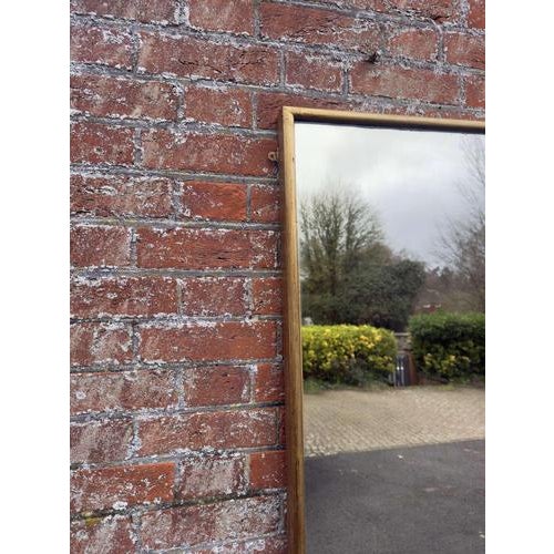 Large Antique French Gilt Bistro Mirror, 19th Century For Sale - Image 5 of 7