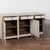 Late 19th-century Swedish pine sideboard buffet in the Gustavian style, featuring a three-drawer over three-door...