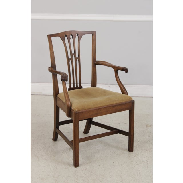 Age: Approx: 50 Years Old Details: High Quality Construction Chippendale Style Stretcher Base Frame Offered @ Fraction...
