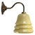 French Yellow Glass and Brass Wall Sconce For Sale - Image 6 of 6